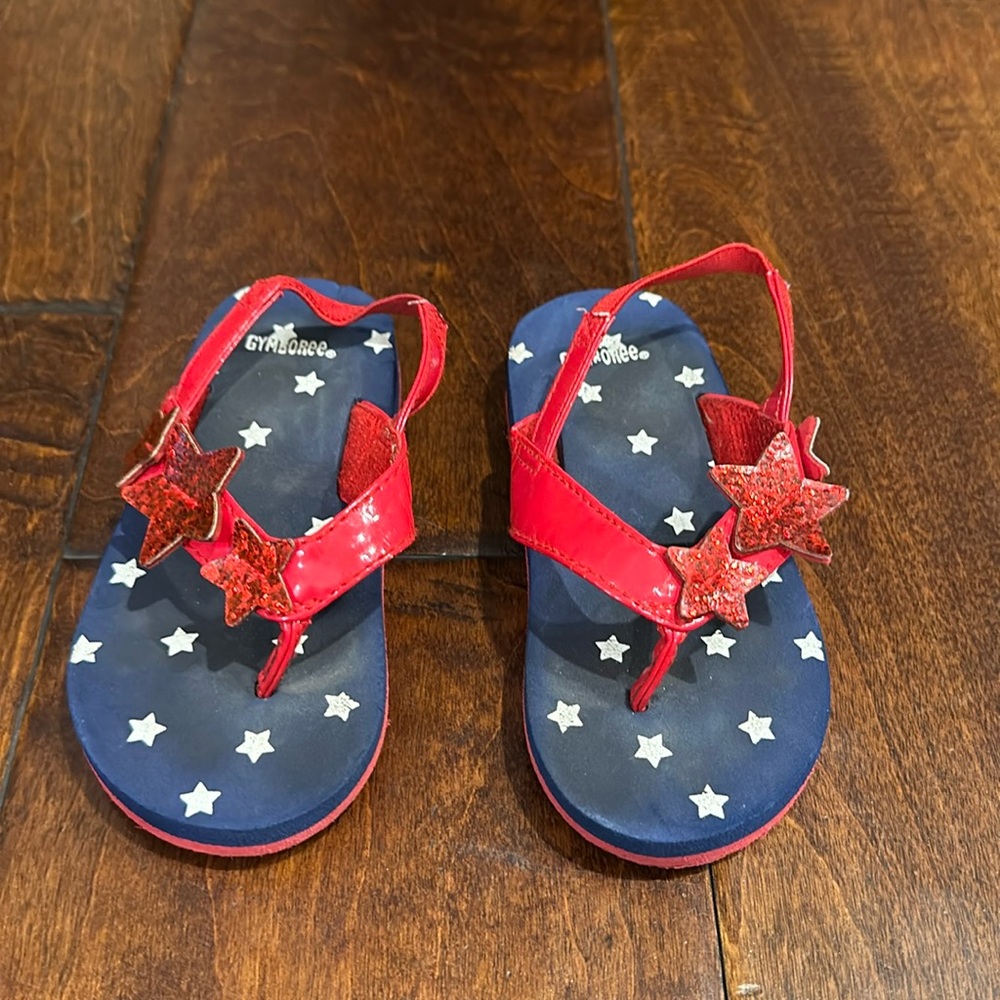 Gymboree Toddler Girls American/Patriotic Sandals